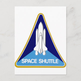 SPACE SHUTTLE POSTCARD