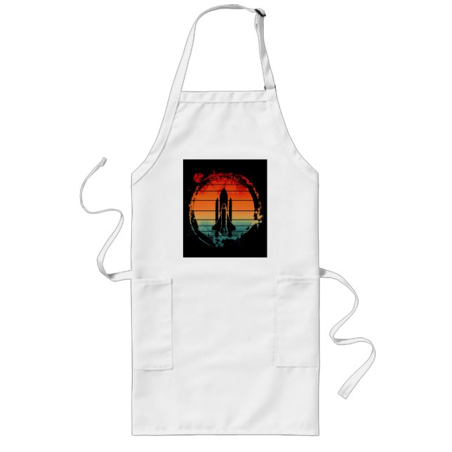 SPACE SHUTTLE VINTAGE LONG APRON (Front)
