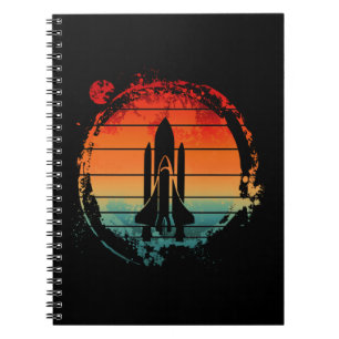SPACE SHUTTLE VINTAGE NOTEBOOK