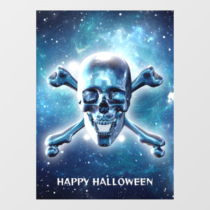 Space skull. Customised Window Cling
