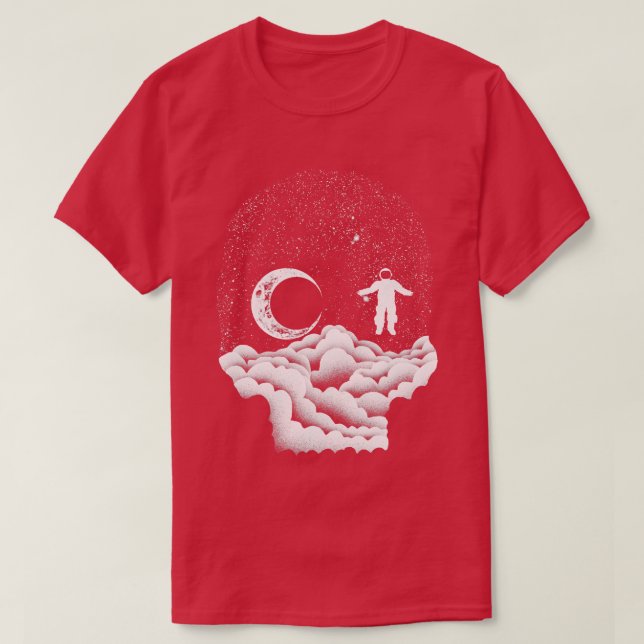 Space Skull T-Shirt (Design Front)