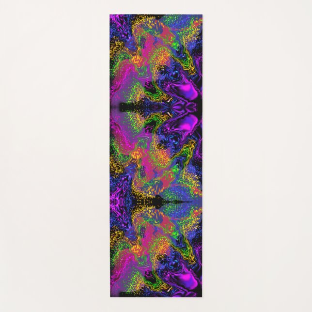 Space Sky Under The Water Yoga Mat (Front)