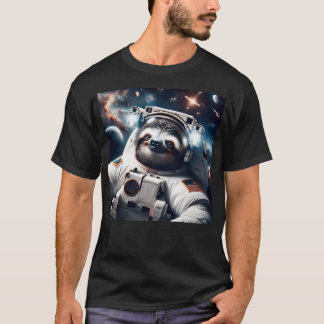 Space Sloth Astronaut T-Shirt