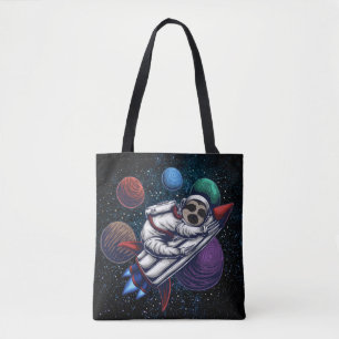 Space Sloth Tote Bag
