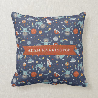 Space Sloths - Custom Name Cushion