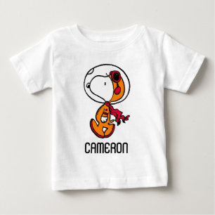 SPACE   Snoopy Astronaut Baby T-Shirt
