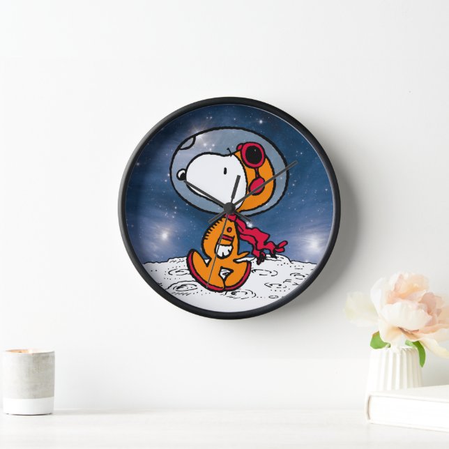 SPACE | Snoopy Astronaut Clock (Home)