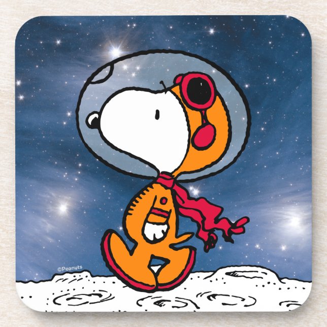 SPACE | Snoopy Astronaut Coaster (Front)