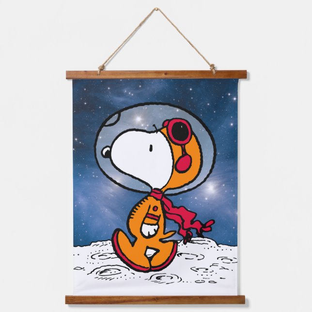 SPACE | Snoopy Astronaut Hanging Tapestry (Front)