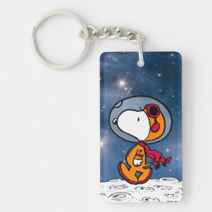 SPACE   Snoopy Astronaut Key Ring