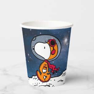 SPACE   Snoopy Astronaut Paper Cups