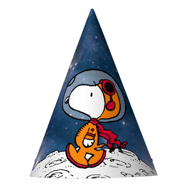 SPACE | Snoopy Astronaut Party Hat (Front)