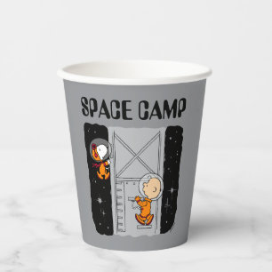 SPACE   Snoopy & Charlie Brown Paper Cups