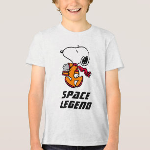 SPACE   Snoopy Tri-Blend Shirt