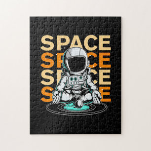Space Space Astronaut Jigsaw Puzzle