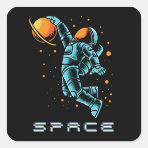 space square sticker