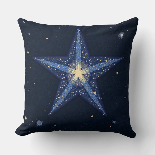 space star pillow cushion (Front)