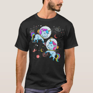 Space Stars Moon Planets Magical Fairy Astronaut U T-Shirt