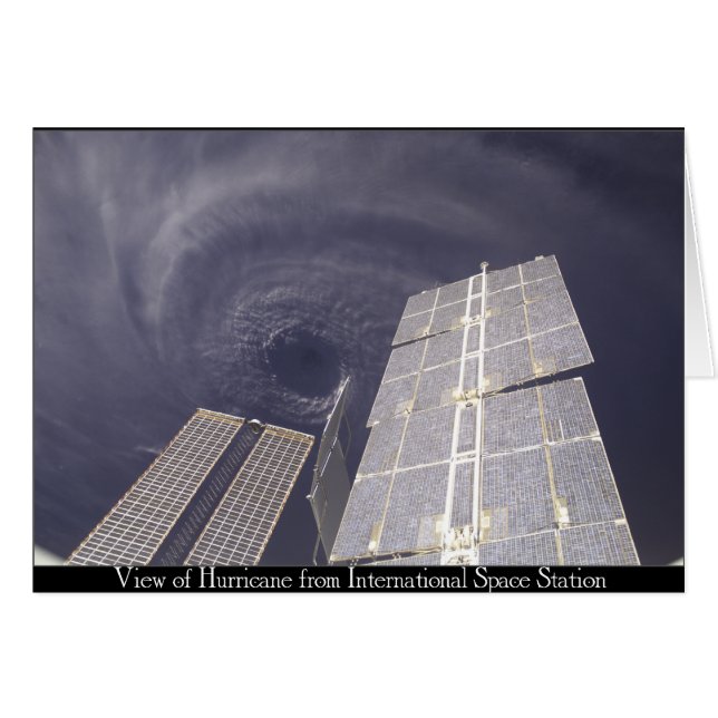 Space Station Hurricane (Front Horizontal)