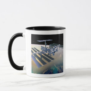 Space Station in Orbit 4 Mug