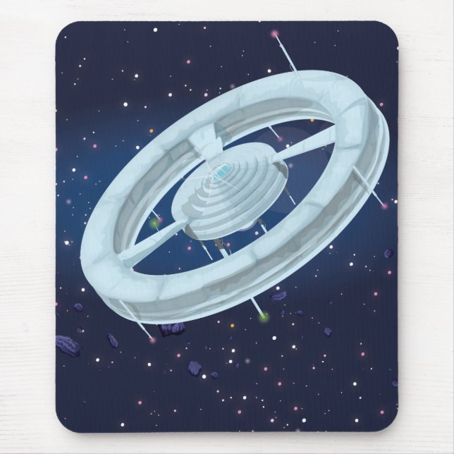 Space Station Mouse Mat (Front)
