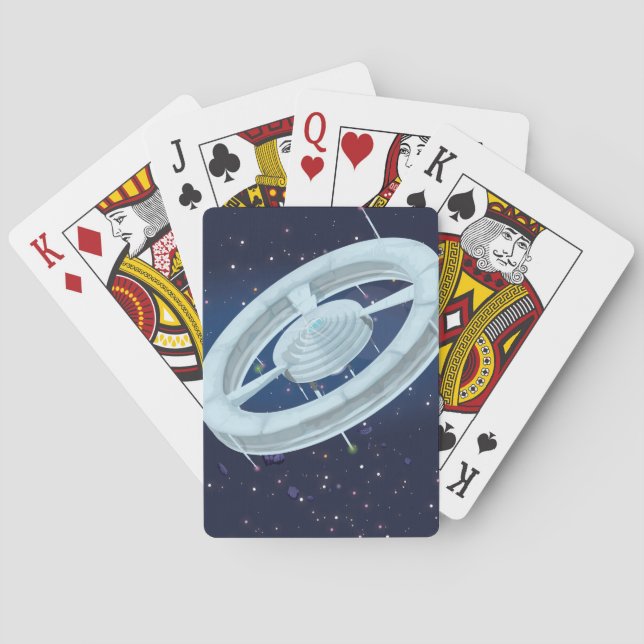 Space Station Playing Cards (Back)