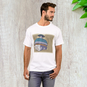 Space Station Sketch T-Shirt