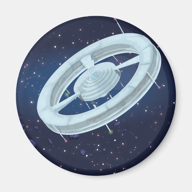 Space Station Space Station Magnet (Front)