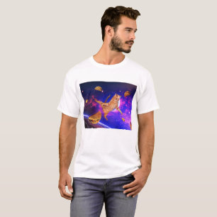 Space Taco Cat T Shirt By Victoria Blouin