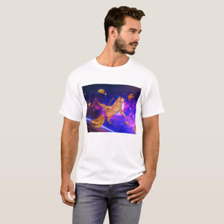 Space Taco Cat T Shirt By Victoria Blouin