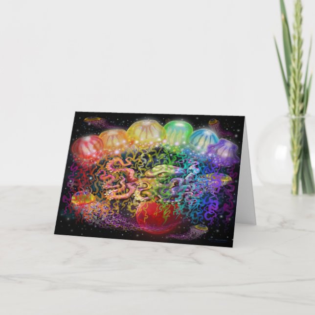 Space Tentacles Card (Front)