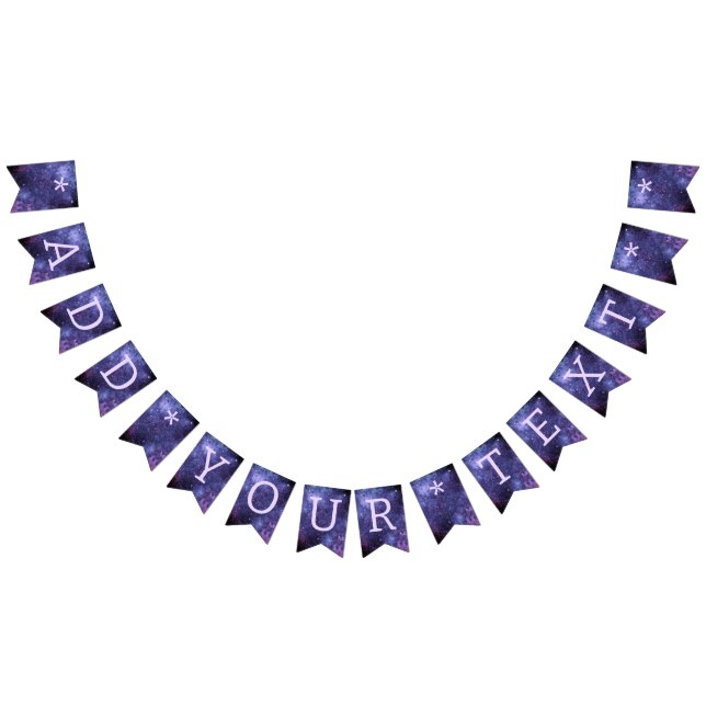 Space Theme Bunting Flags (All)