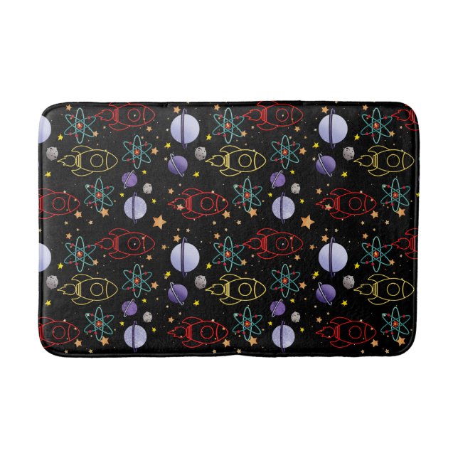 Space Themed Bath Mat (Front)