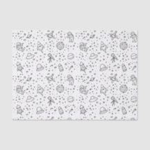 Space Themed Tissue Paper