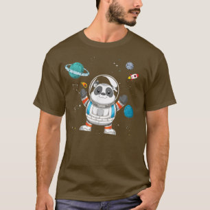 Space Travel China Zoo Animal Universe Panda Astro T-Shirt