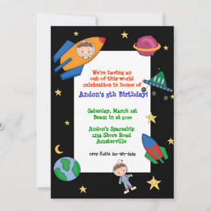 Space Travel Invitation