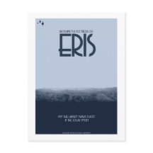 Space Travel Postcard - Eris