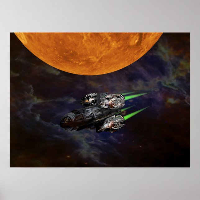 space travel poster (Front)