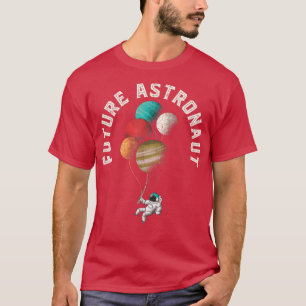 Space Travel Science Astronomy Planets Kids Future T-Shirt