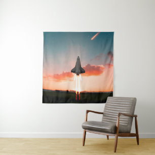 Space Travel Tapestry
