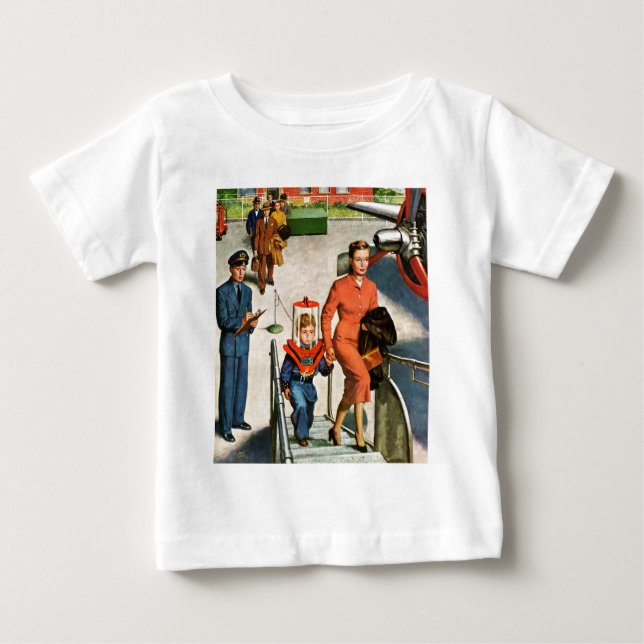 Space Traveller Baby T-Shirt (Front)