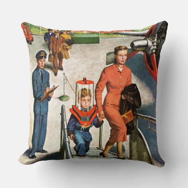 Space Traveller Cushion (Front)