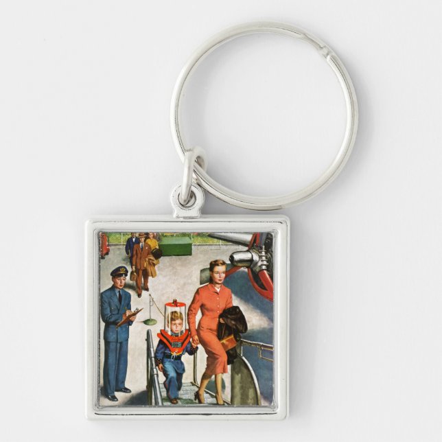 Space Traveller Key Ring (Front)