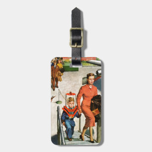 Space Traveller Luggage Tag