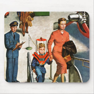 Space Traveller Mouse Mat