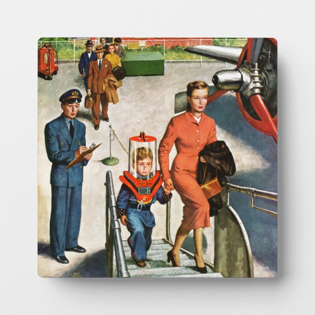 Space Traveller Plaque (Front)