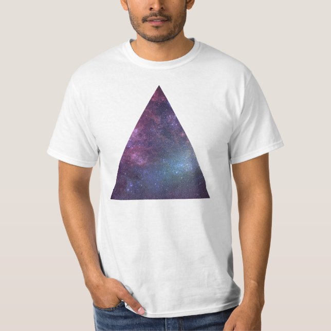 Space Triangle (Basic) T-Shirt (Front)