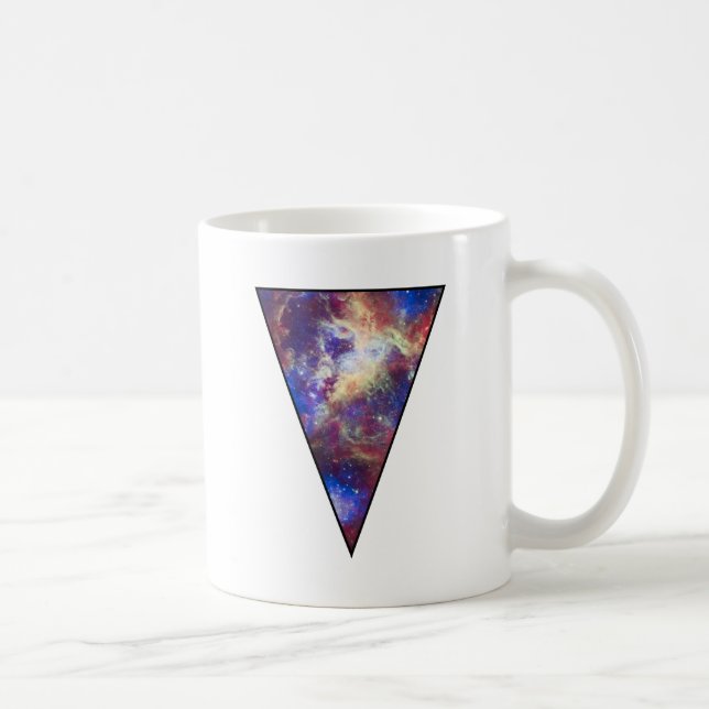Space Triangle Coffee Mug (Right)