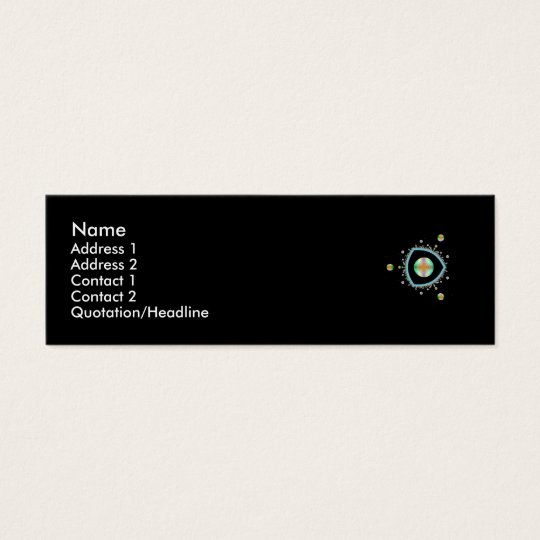Space Triangle Profile Card