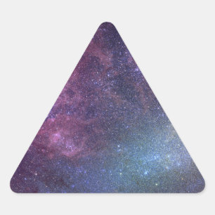 Space Triangle (Stickers) Sticker